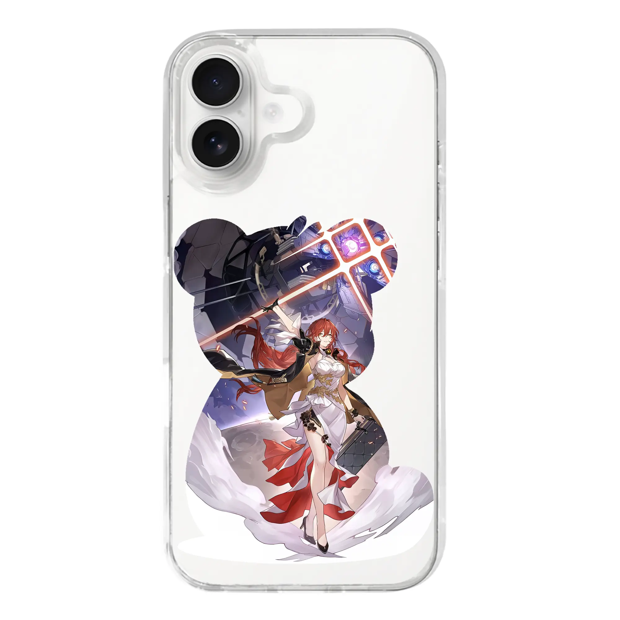 崩壊：スターレイル グッズ 姫子 - iPhone 17シリーズ 透明スマホケース – 薄型・耐衝撃・精密フィット保護カバー